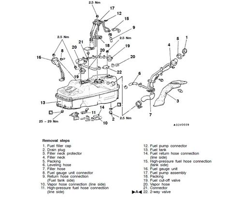 1990 mitsubishi fuel system diagram 